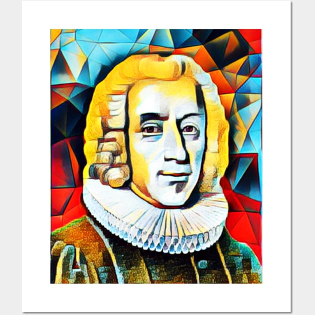 Hans Egede Abstract Portrait | Hans Egede Artwork 2 Wall Art by JustLit